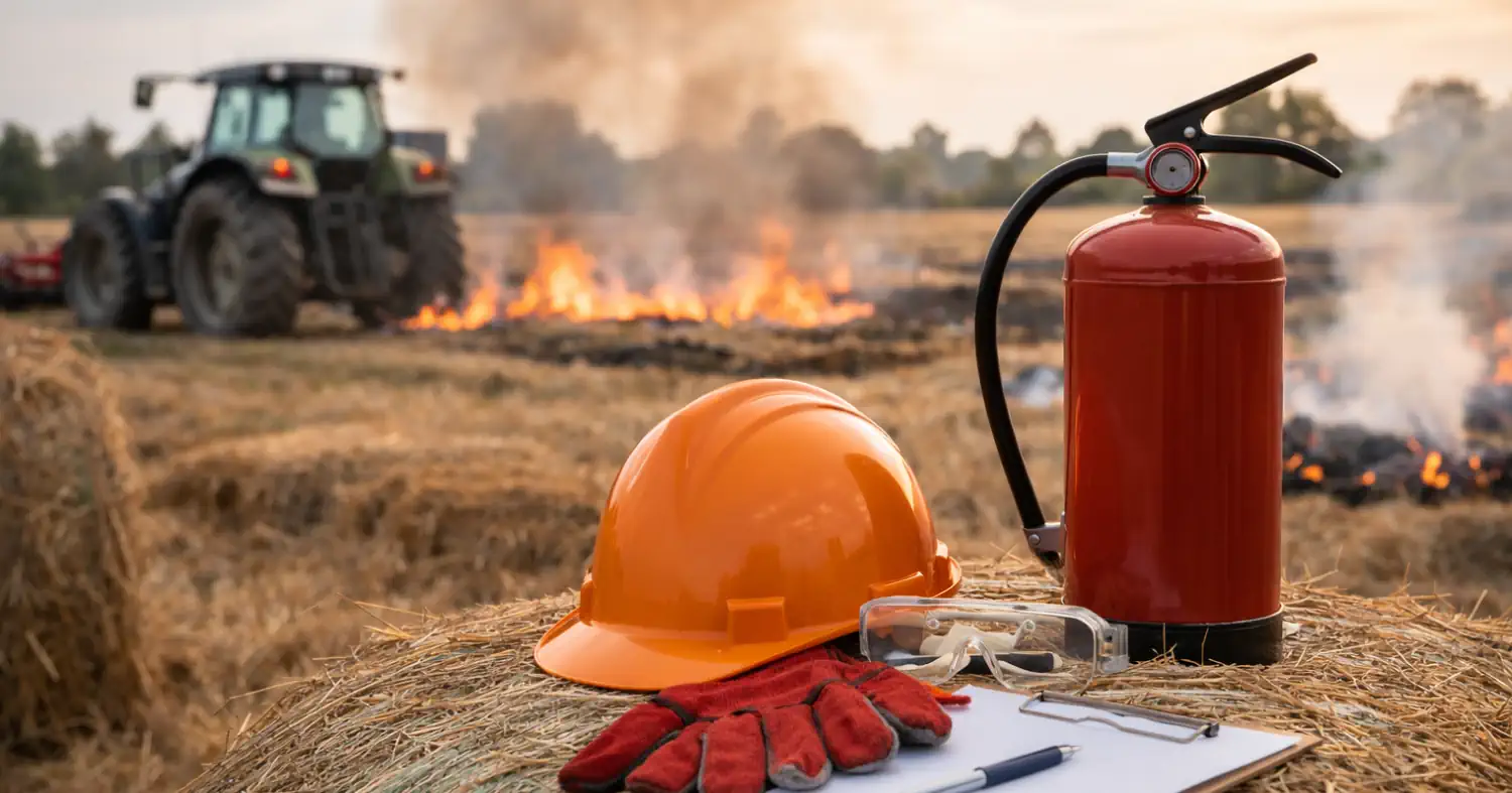 Munkavédelem és a tűzvédelem a mezőgazdaságban