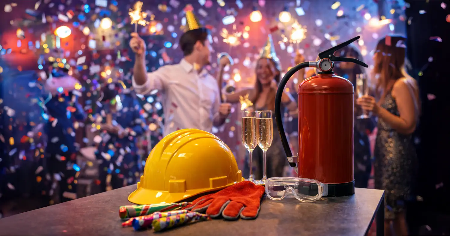 Munkavédelem szilveszterkor