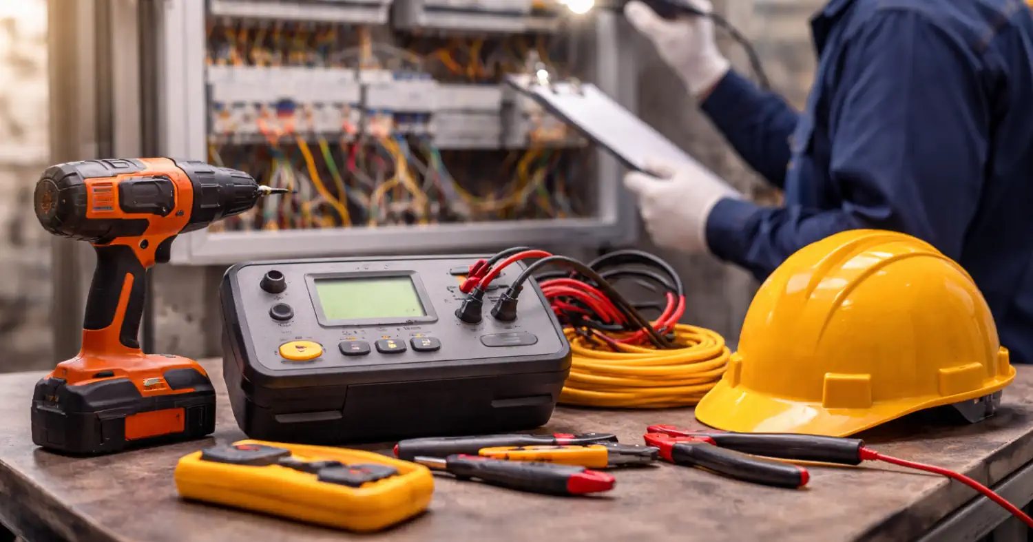 Miért fontos az év elején felülvizsgálni a villamos hálózatot és a villamos kéziszerszámokat?