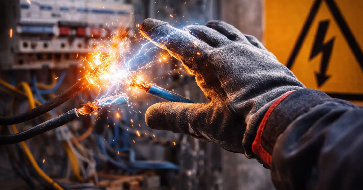 Áramütés veszélye a munkavédelemben